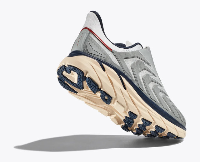 Hoka One One Project Clifton - Limestone/Shifting Sand-Preorder Item-Navy Selected Shop