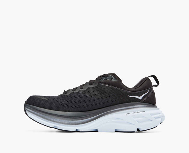 Hoka One One WMNS Bondi 8 - Black/White-Preorder Item-Navy Selected Shop