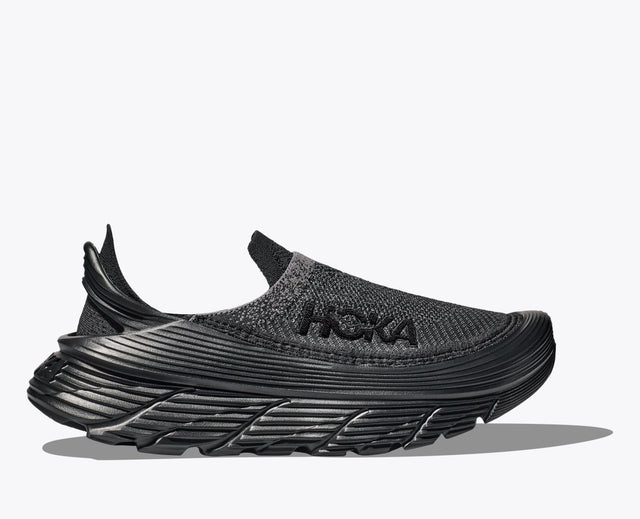 Hoka Restore TC - Black/Black-Preorder Item-Navy Selected Shop