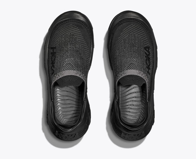 Hoka Restore TC - Black/Black-Preorder Item-Navy Selected Shop