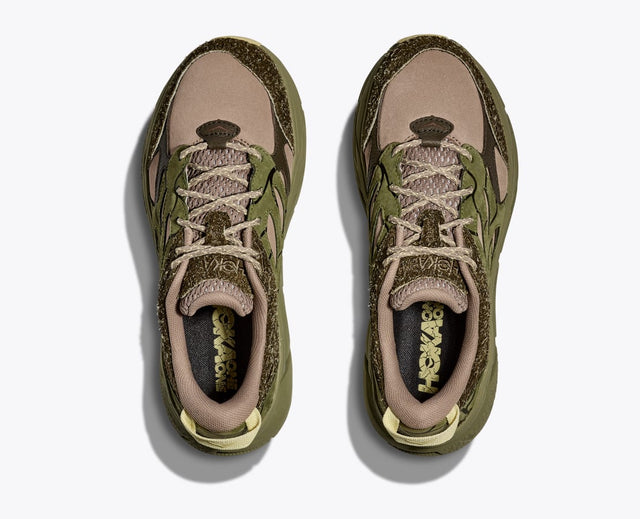 Hoka One One Clifton L Suede TP - Dune/Fennel-Preorder Item-Navy Selected Shop