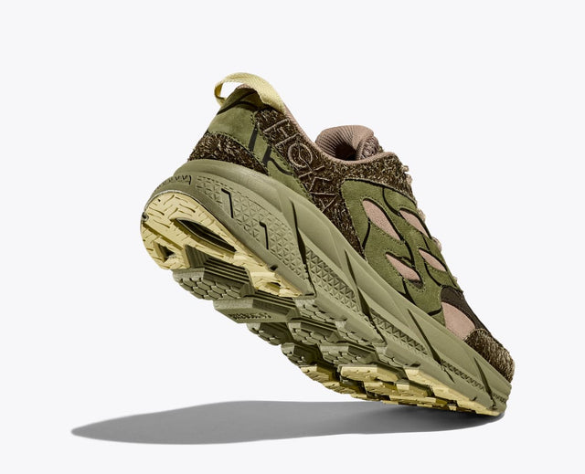 Hoka One One Clifton L Suede TP - Dune/Fennel-Preorder Item-Navy Selected Shop