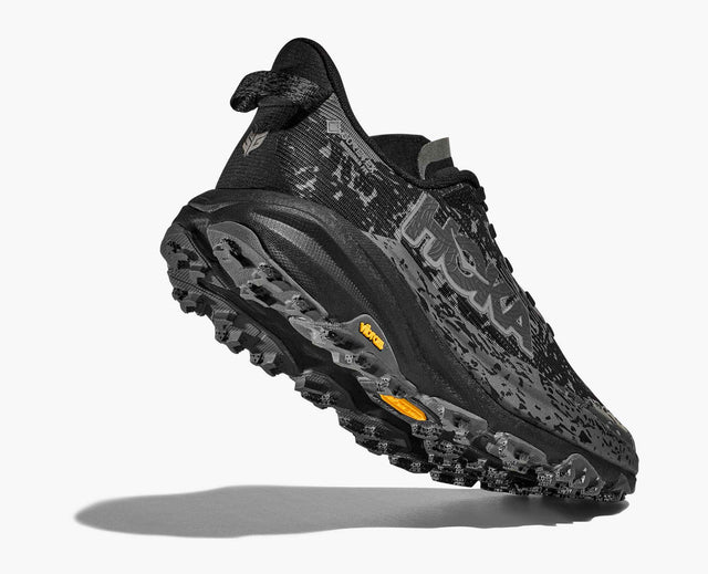 Hoka WMNS Speedgoat 6 Goretex - Black/Outer Orbit-Preorder Item-Navy Selected Shop