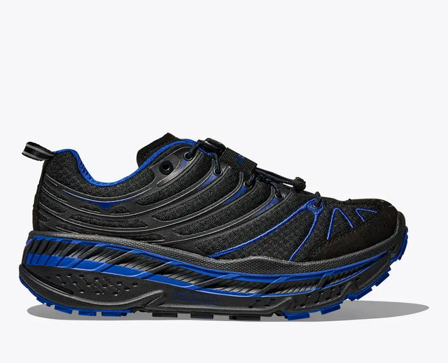 Hoka Stinson EVO OG - Black/Ultramarine-Preorder Item-Navy Selected Shop