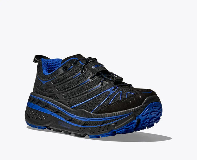 Hoka Stinson EVO OG - Black/Ultramarine-Preorder Item-Navy Selected Shop