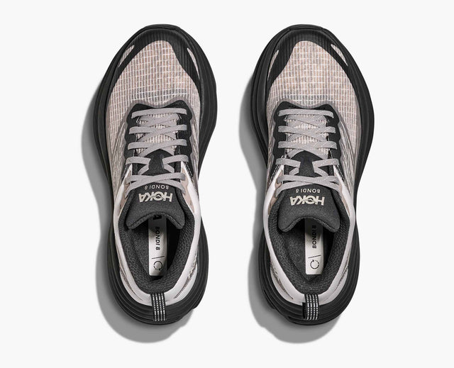 Hoka Bondi 8 TS Caged - Grout/Carbon Black-Preorder Item-Navy Selected Shop