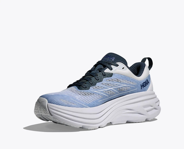Hoka Bondi 8 TS Caged - Sea Ice/Grape Agate-Preorder Item-Navy Selected Shop