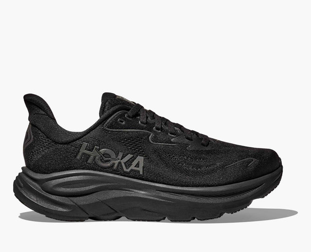 Hoka Clifton 10 - Black/Black-Preorder Item-Navy Selected Shop