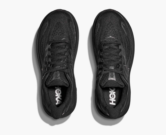 Hoka Clifton 10 - Black/Black-Preorder Item-Navy Selected Shop