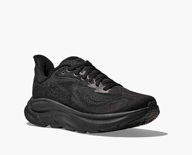 Hoka Clifton 10 - Black/Black-Preorder Item-Navy Selected Shop