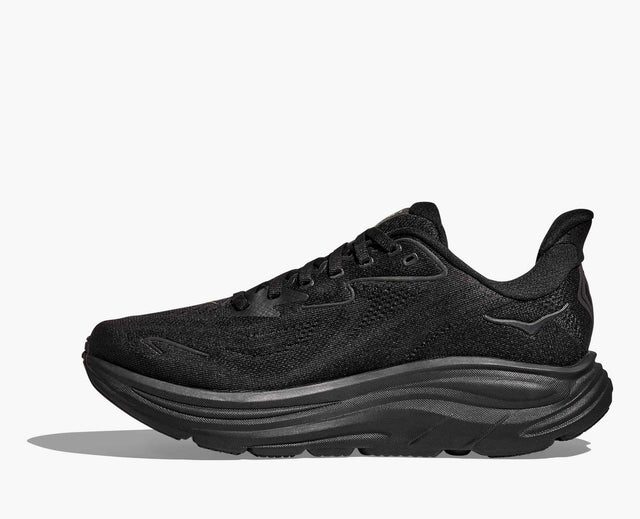 Hoka Clifton 10 - Black/Black-Preorder Item-Navy Selected Shop