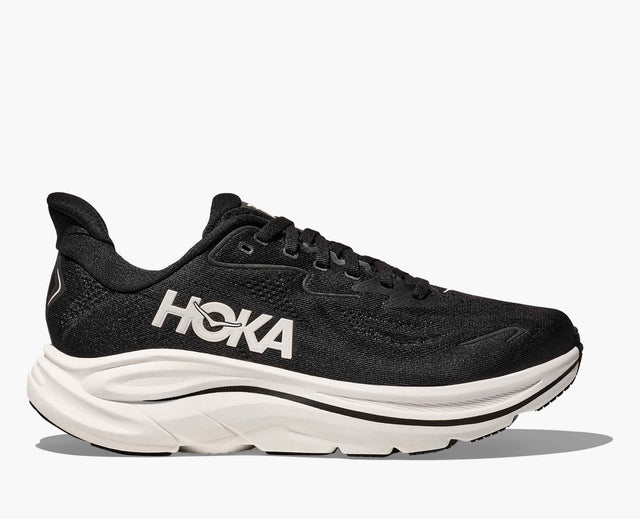 Hoka Clifton 10 - Black/White-Preorder Item-Navy Selected Shop