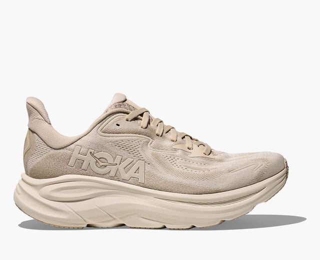 Hoka Clifton 10 - Oatmeal/Oat Milk-Preorder Item-Navy Selected Shop