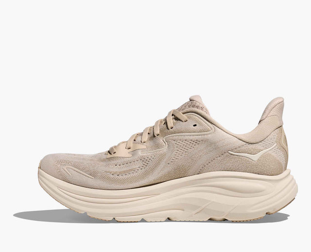 Hoka Clifton 10 - Oatmeal/Oat Milk-Preorder Item-Navy Selected Shop