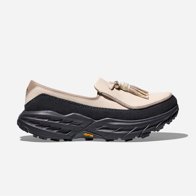 Hoka Speed Loafer - Birch/Charcoal Grey-Preorder Item-Navy Selected Shop