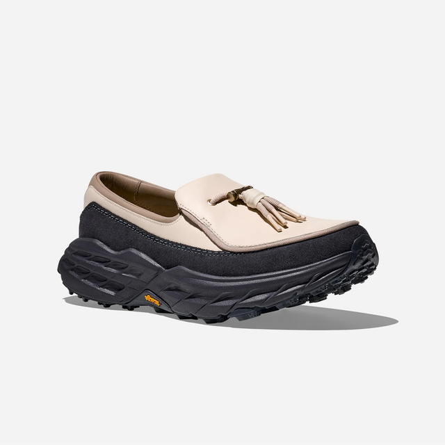 Hoka Speed Loafer - Birch/Charcoal Grey-Preorder Item-Navy Selected Shop