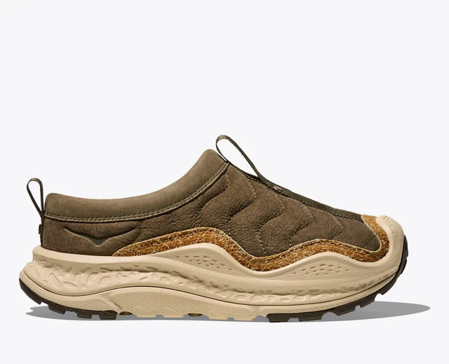 Hoka Elite Terrain System Ora Primo - Antique Olive/Oat Milk-Preorder Item-Navy Selected Shop