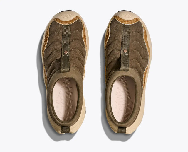 Hoka Elite Terrain System Ora Primo - Antique Olive/Oat Milk-Preorder Item-Navy Selected Shop