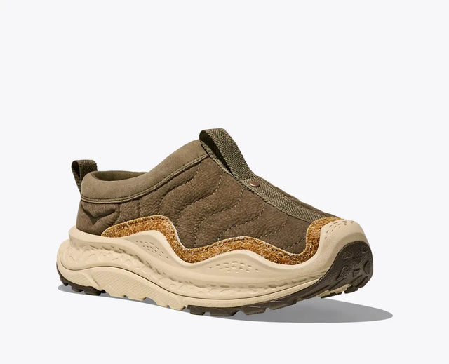 Hoka Elite Terrain System Ora Primo - Antique Olive/Oat Milk-Preorder Item-Navy Selected Shop