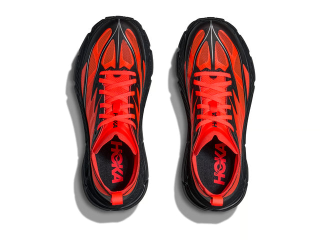 Hoka Mafate Speed 4 Lite - Neon Flame/Black-Preorder Item-Navy Selected Shop