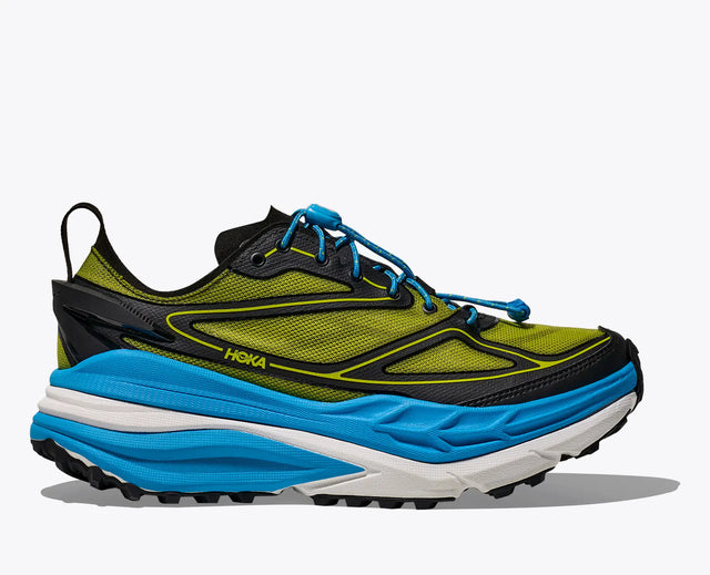 Hoka Stinson One7 - Black/Skyward Blue-Preorder Item-Navy Selected Shop