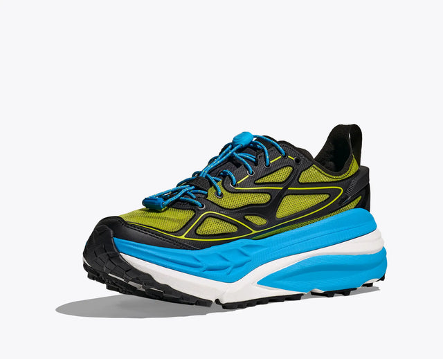 Hoka Stinson One7 - Black/Skyward Blue-Preorder Item-Navy Selected Shop