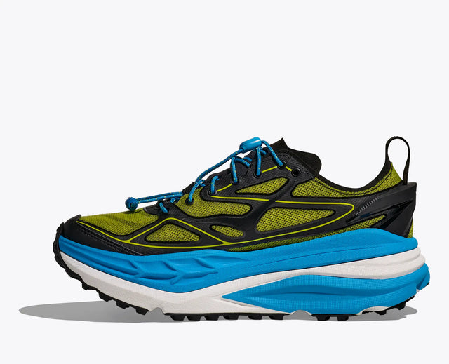 Hoka Stinson One7 - Black/Skyward Blue-Preorder Item-Navy Selected Shop