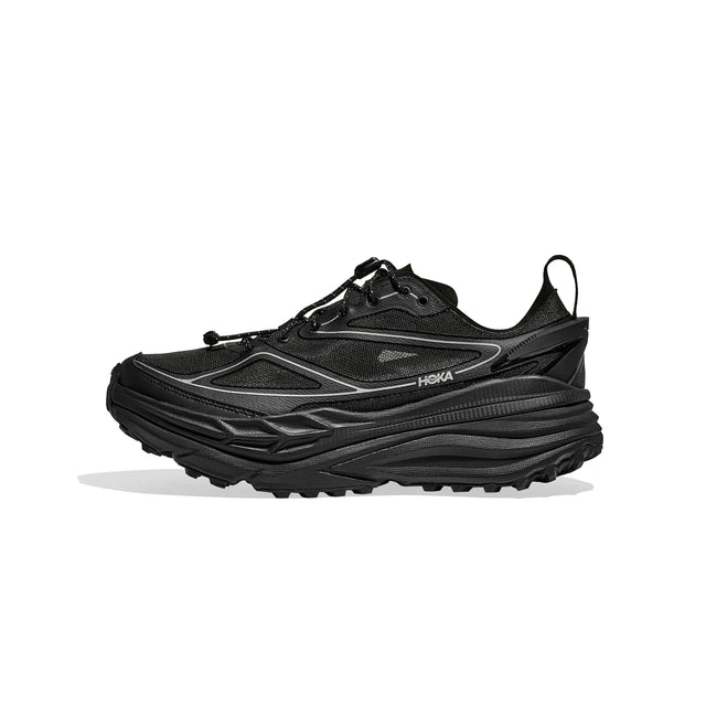 Hoka Stinson One7 - Black/Silver-Preorder Item-Navy Selected Shop