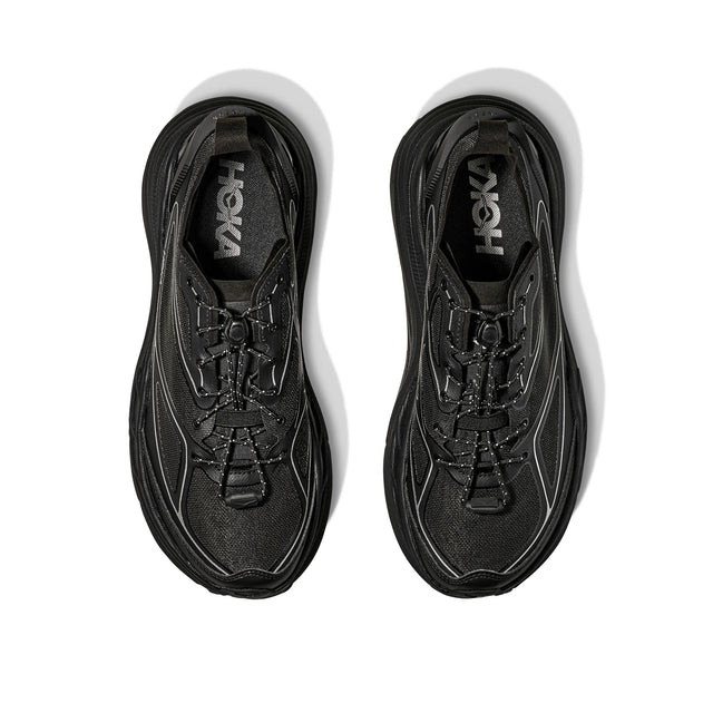 Hoka Stinson One7 - Black/Silver-Preorder Item-Navy Selected Shop