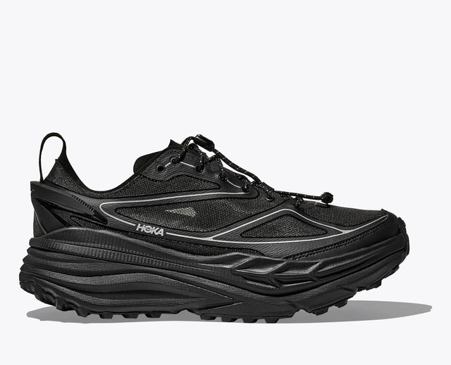 Hoka Stinson One7 - Black/Silver-Preorder Item-Navy Selected Shop