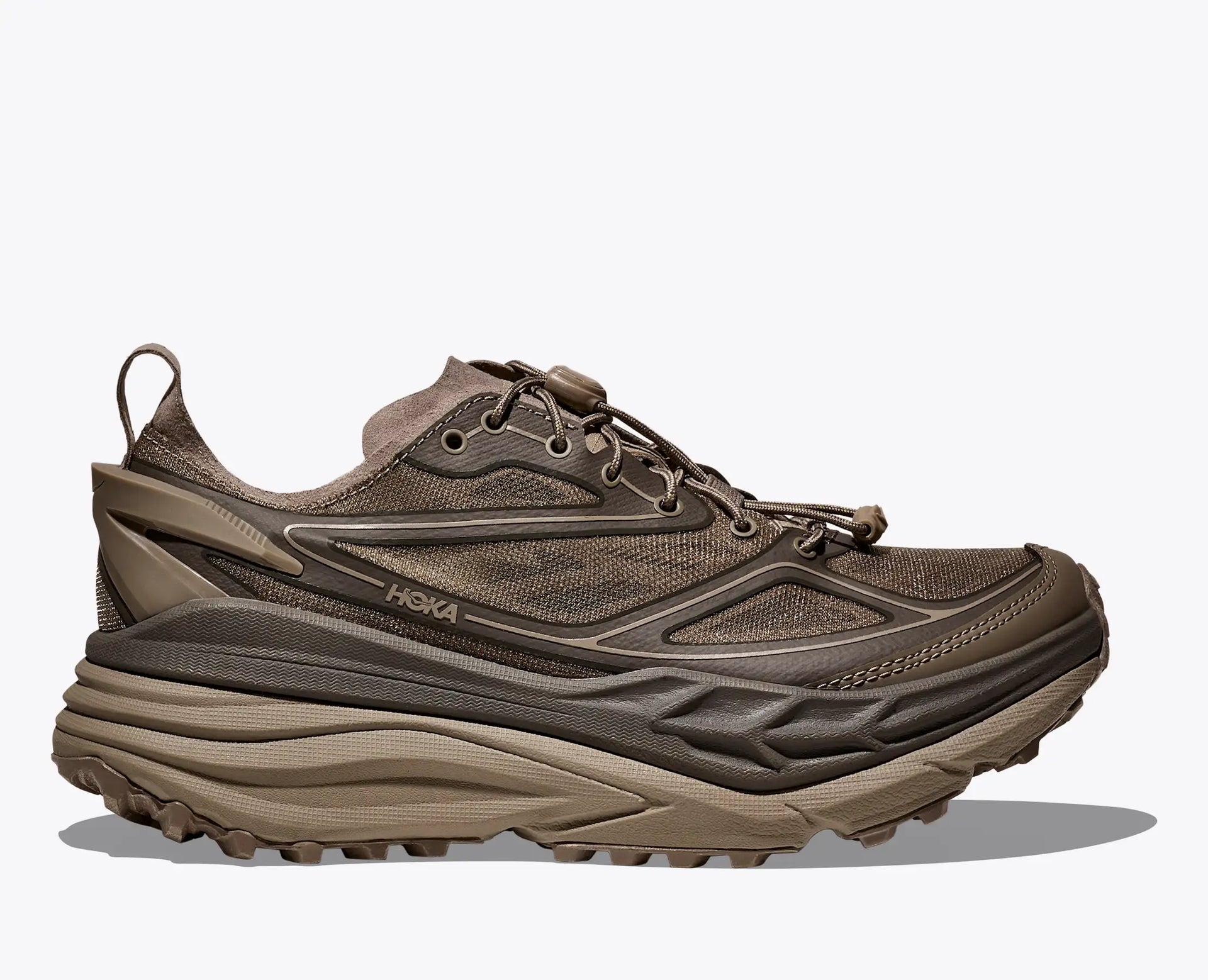 Hoka Stinson One7 - Black/Silver – Navy Selected