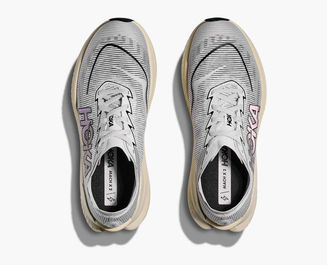 Hoka Mach X 2 - White/Cosmic Grey-Preorder Item-Navy Selected Shop