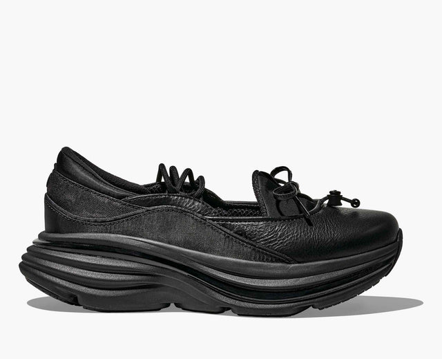Hoka Bondi Mary Jane - Black/Black-Preorder Item-Navy Selected Shop