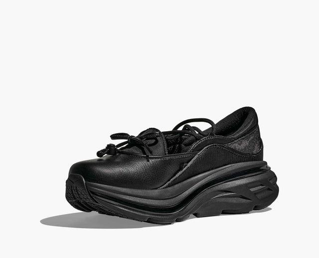 Hoka Bondi Mary Jane - Black/Black-Preorder Item-Navy Selected Shop