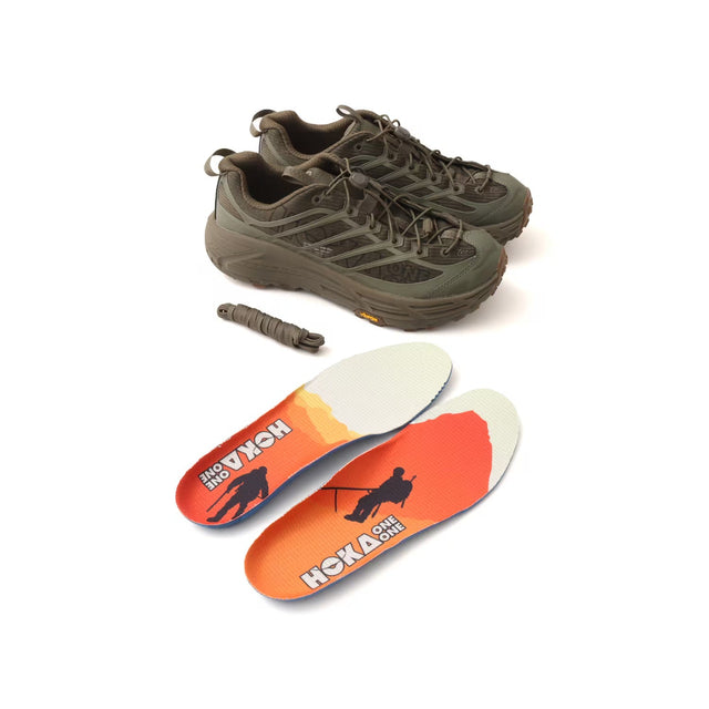 Hoka Mafate Three 2 Grid JP - Antique Olive/Eucalyptus-Preorder Item-Navy Selected Shop