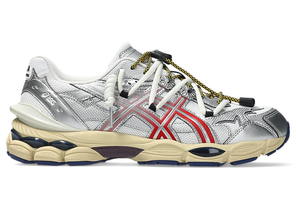 靴 ASICS TOGA GEL-CUMULUS 16 TG RED 26.5cm TOGA x Asics Gel-Cumulus™ 16 TG - White/Red Pure Silver – Navy