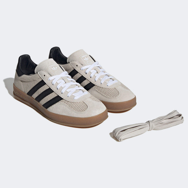 adidas Gazelle Indoor - Alumina/Core Black/Gum-Preorder Item-Navy Selected Shop