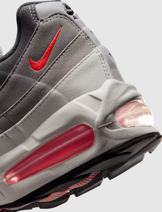 Nike Air Max 95 OG Big Bubble "Reverse Solar Red" - Anthracite/Solar Red/Light Graphite/Light Charcoal/Pearl Grey/Black-Preorder Item-Navy Selected Shop