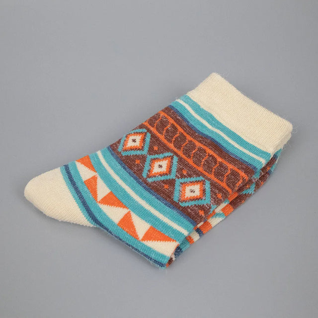 大地圖騰 Earth Totem - Made in Taiwan-socks-Navy Selected Shop