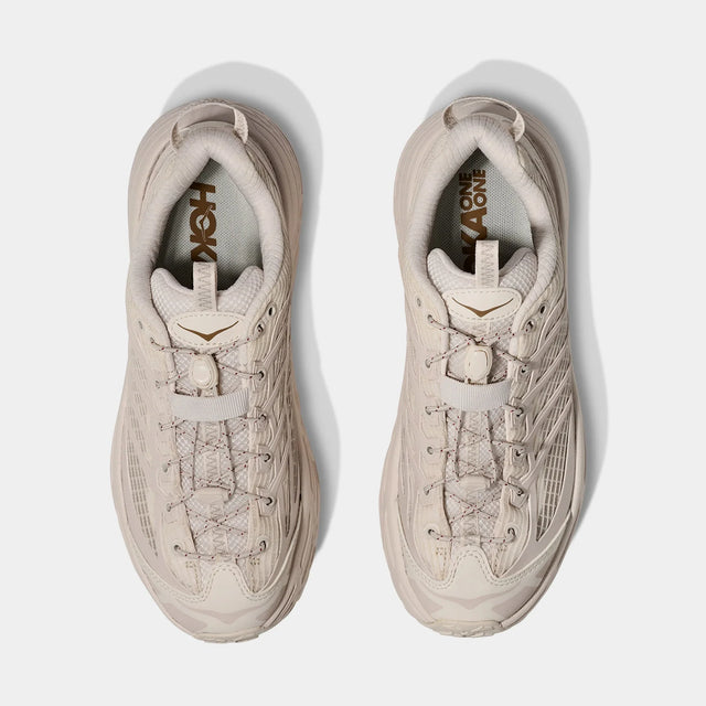Hoka Mafate Three 2 Grid - Rose Cream/Stucco-Preorder Item-Navy Selected Shop