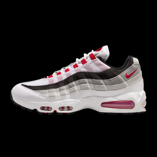 Nike Air Max 95 Big Bubble Premium - White/Comet Red/Neutral Grey/Medium Grey