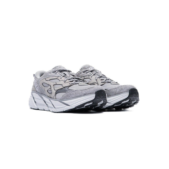 Hoka Clifton L Suede TP - Galactic Grey/Satellite Grey-Preorder Item-Navy Selected Shop