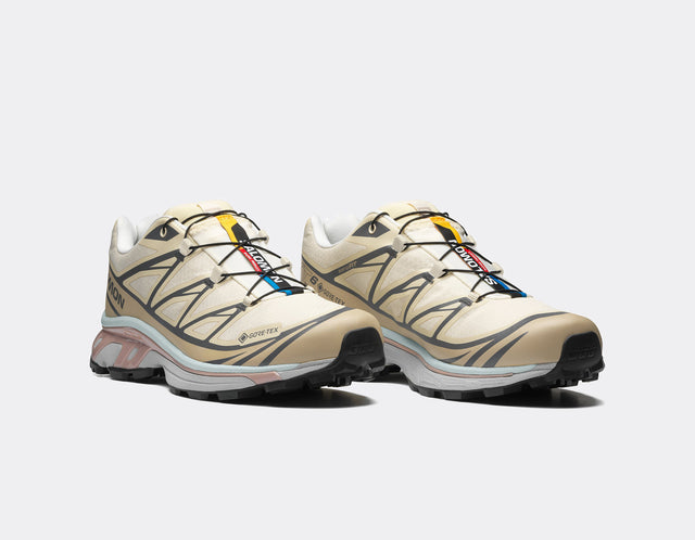 Salomon Lab XT-6 Goretex - Almond Milk/Feather Gray/Pale Mauve-Preorder Item-Navy Selected Shop