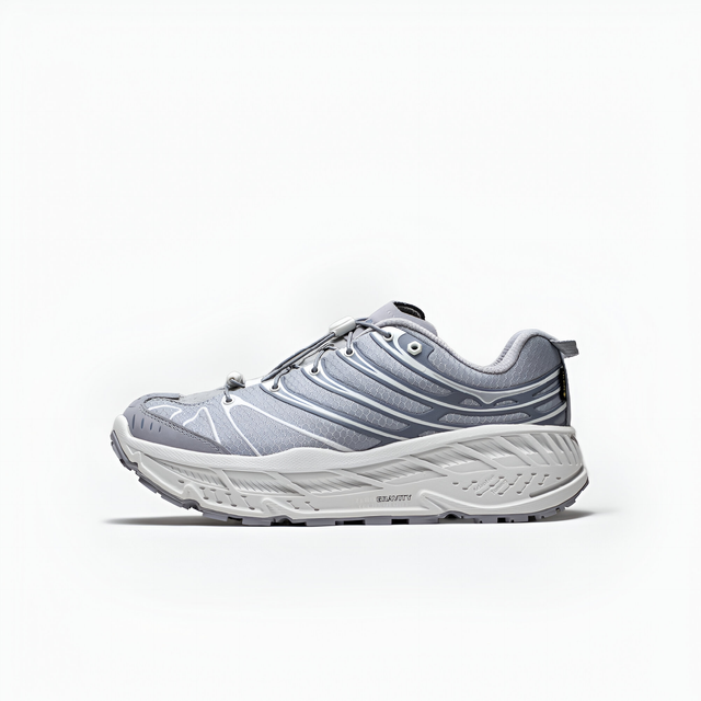 Hoka Stinson EVO Goretex - Foggy Grey/Cosmic Grey-Preorder Item-Navy Selected Shop