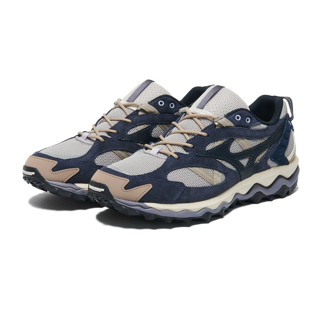 Mizuno Wave Mujin TL Suede - Opal Gray/Salute/Odyssey Gray-Preorder Item-Navy Selected Shop