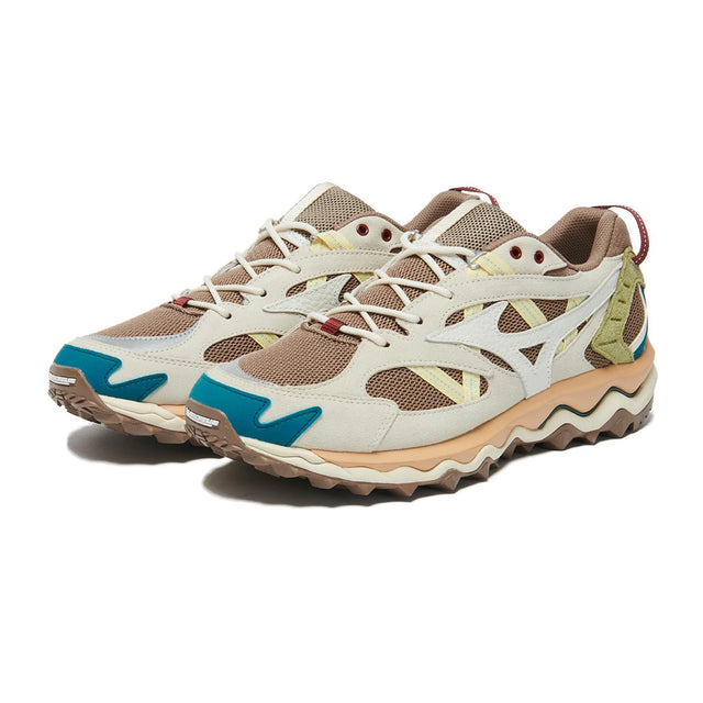 Mizuno Wave Mujin TL Suede - Fossil/Snow White/Summer Sand-Preorder Item-Navy Selected Shop
