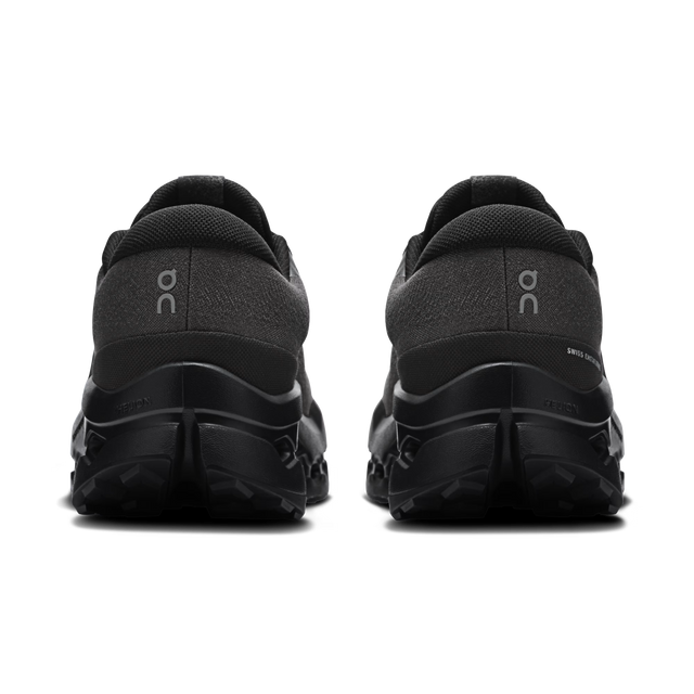 On WMNS Cloudsurfer Trail 2 Waterproof - Black/Black