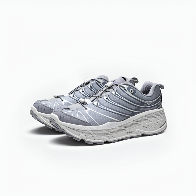 Hoka Stinson EVO Goretex - Foggy Grey/Cosmic Grey-Preorder Item-Navy Selected Shop
