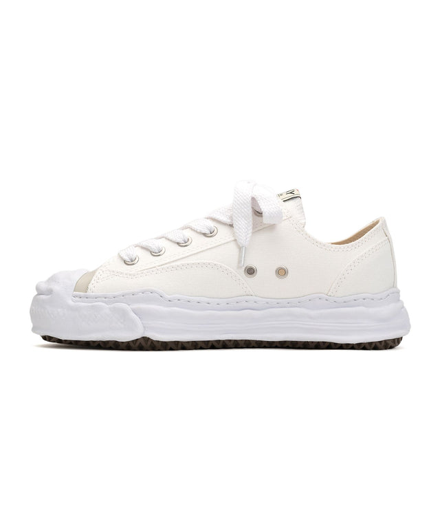 Maison MIHARA YASUHIRO "HANK" OG Sole Canvas Low-top - White-Preorder Item-Navy Selected Shop