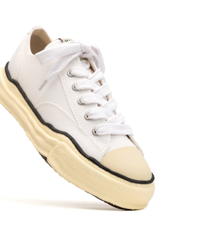 Maison MIHARA YASUHIRO "PETERSON" VL OG Sole Canvas Low-Top - White-Preorder Item-Navy Selected Shop